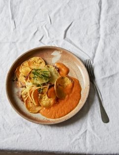 Sweet potato gratin