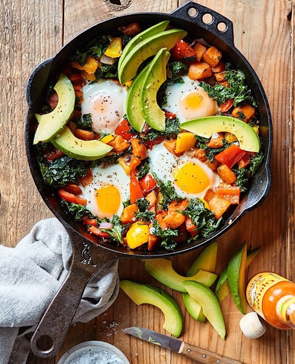 Sweet potato hash
