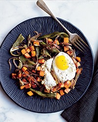 Sweet potato hash browns