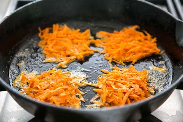 Sweet potato hash browns