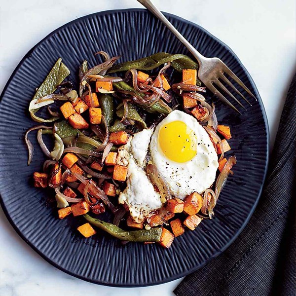 Sweet potato hash browns