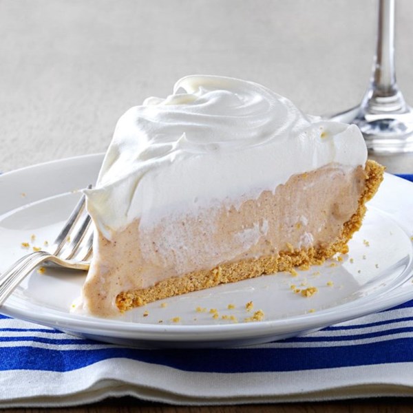 Sweet potato ice cream pie
