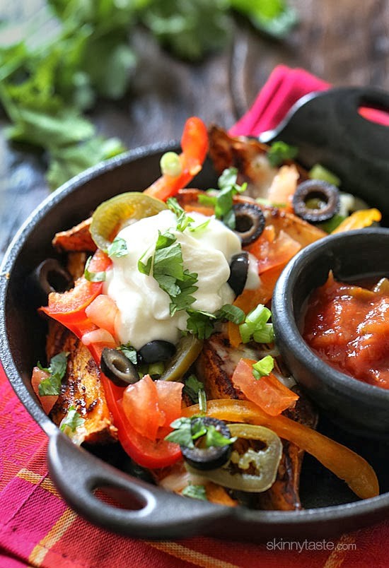 Sweet potato Irish nachos