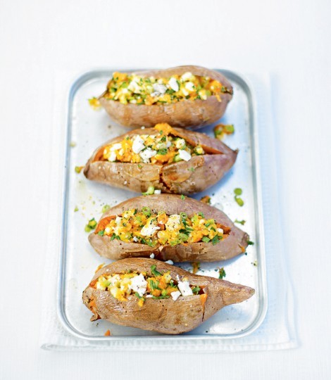 Sweet potato jackets