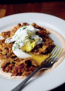 Sweet potato-kale hash