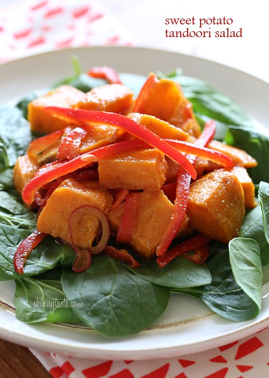 Sweet potato (kumara) Tandoori salad