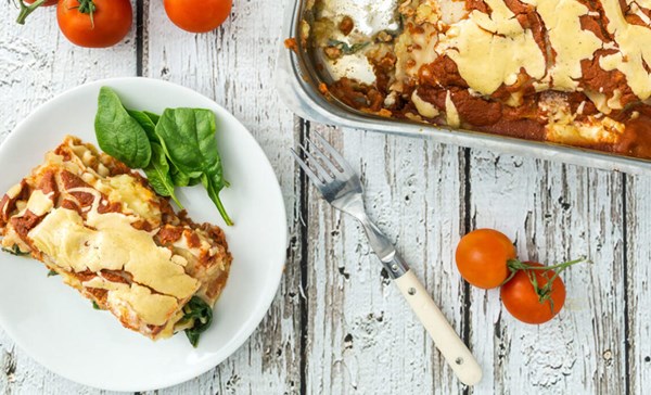 Sweet potato lasagna