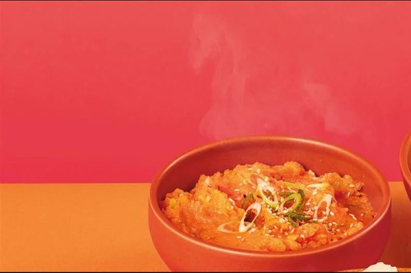 Sweet potato mash with soy sauce