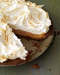 Sweet-potato meringue pie
