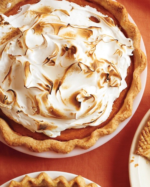 Sweet-potato meringue pie