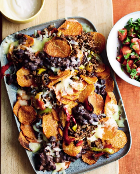 Sweet potato nachos