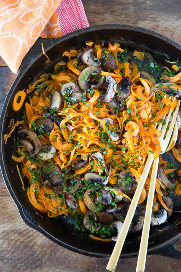 Sweet potato noodles