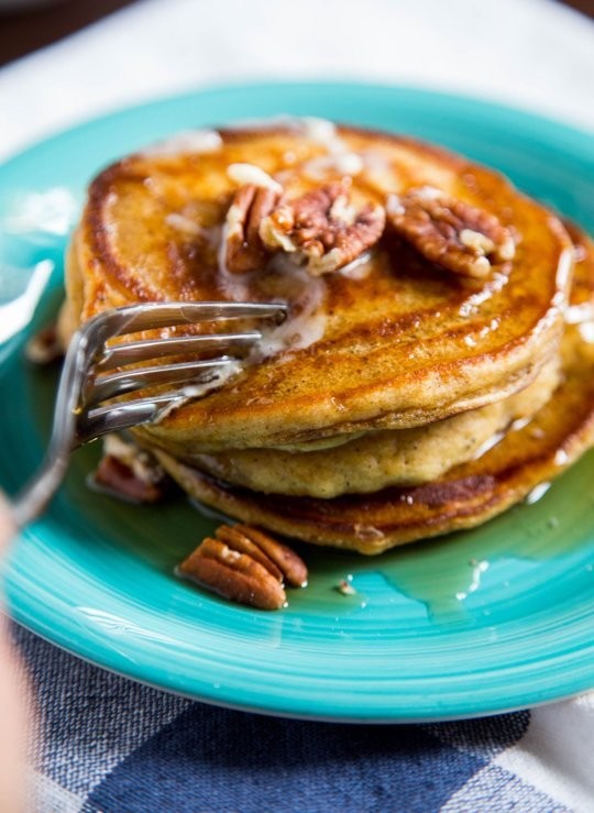 Sweet potato pancakes