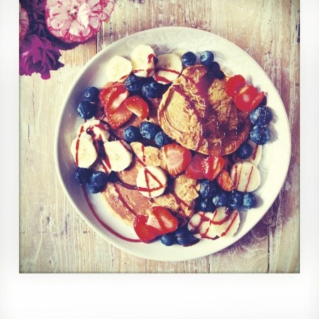 Sweet potato pancakes