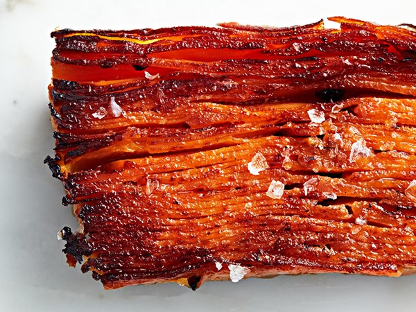 Sweet potato pavé