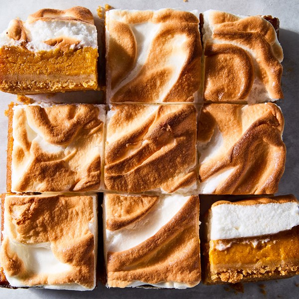 Sweet potato pie bars