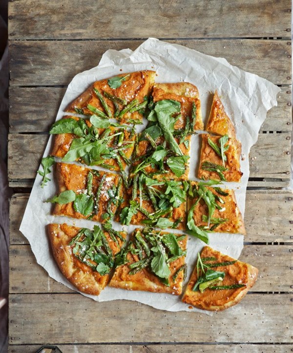 Sweet potato pizza