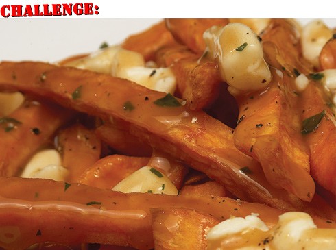Sweet potato poutine