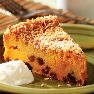 Sweet potato pudding cake