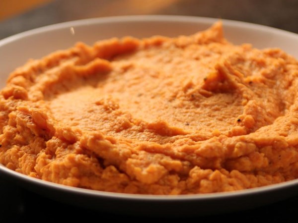 Sweet potato purée