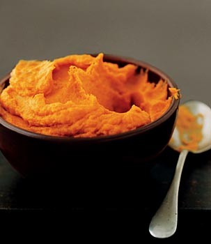 Sweet potato purée with smoked paprika