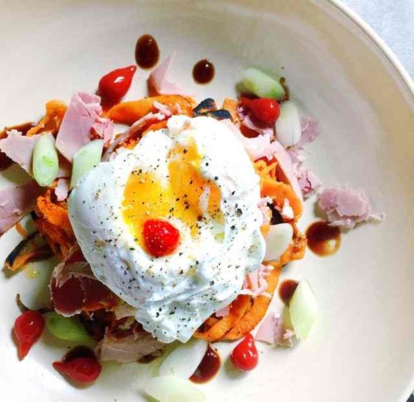Sweet potato rosti
