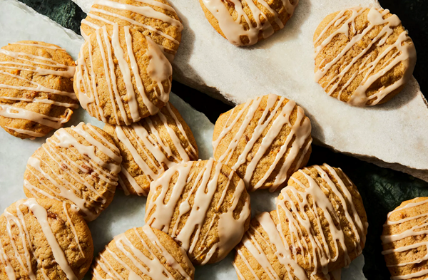  Sweet potato rum cookies 
