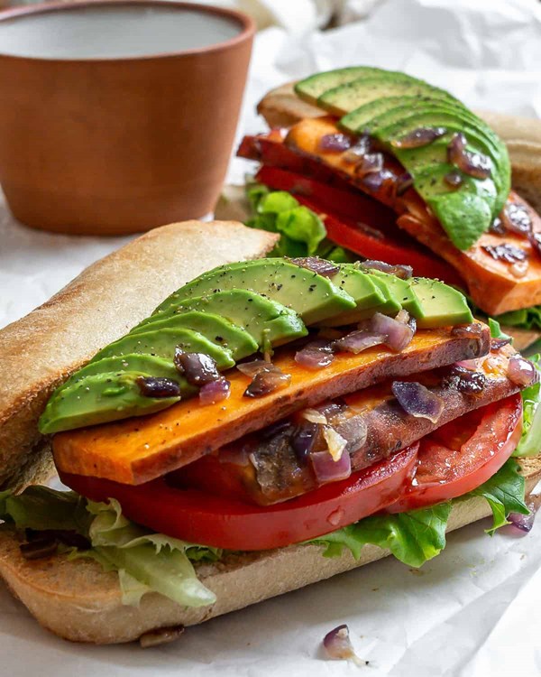Sweet potato sandwich