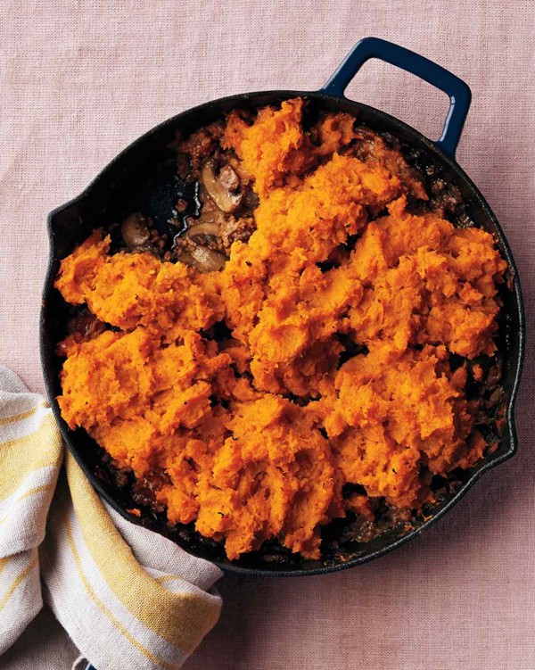 Sweet potato shepherd's pie