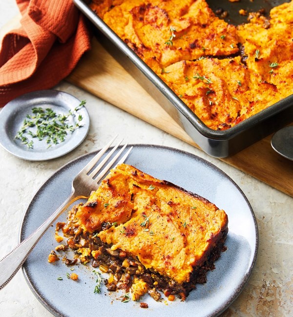 Sweet potato shepherd's pie