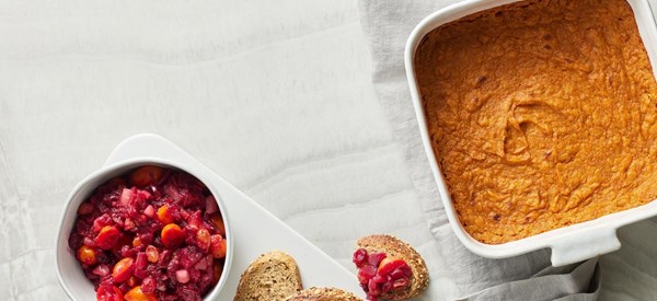 Sweet potato spoon pudding 