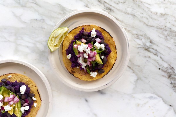 Sweet potato tacos