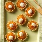 Sweet potato tartlets