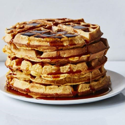 Sweet potato waffles