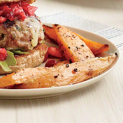 Sweet potato wedges