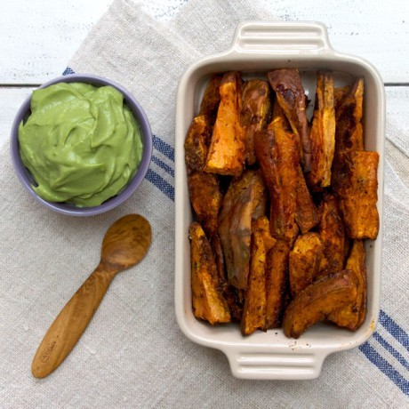 Sweet potato wedges
