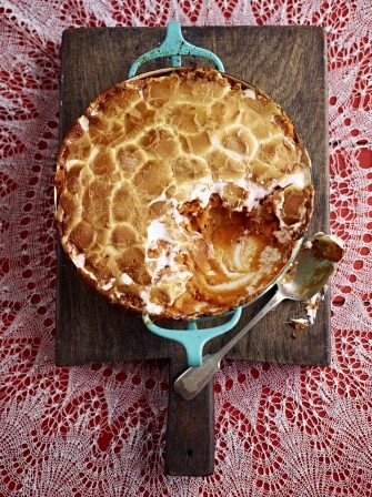 Sweet potato with marshmallow 