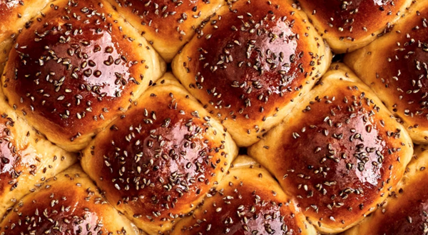 Sweet potato yeast rolls