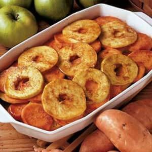 Sweet potatoes with apples