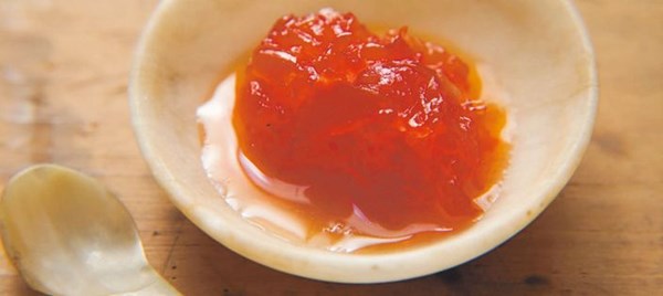 Sweet red pepper relish