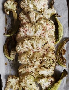 Sweet roasted cauliflower with sumac