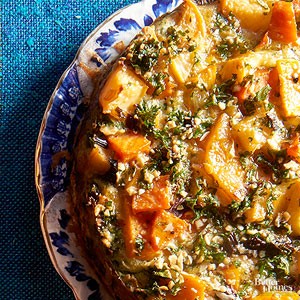 Sweet root vegetable kugel