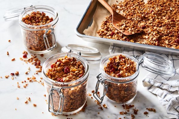 Sweet-savory granola