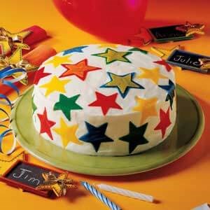 Sweet stars cake