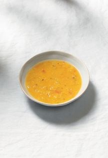 Sweet summer lentil [soup]