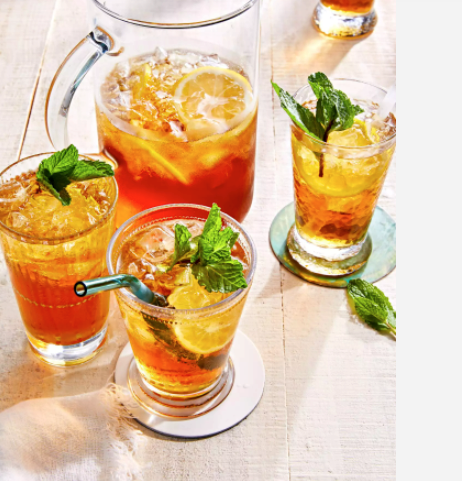 Sweet tea mint julep