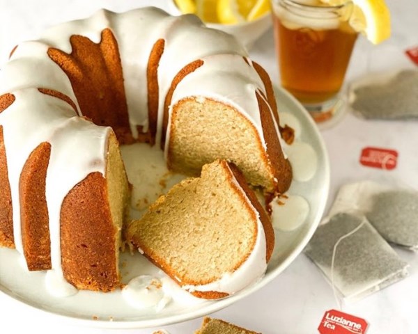 Sweet tea pound cake