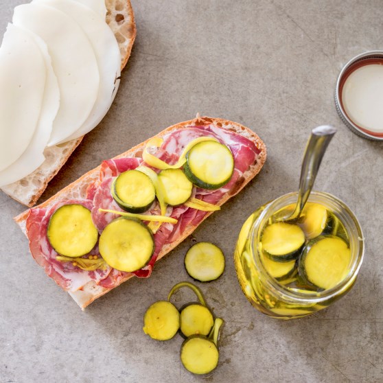 Sweet Zucchini Pickle Chips Recipe Eat Your Books