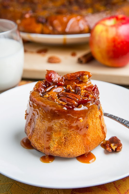 SweeTango apple, bacon and cheddar pecan sticky buns
