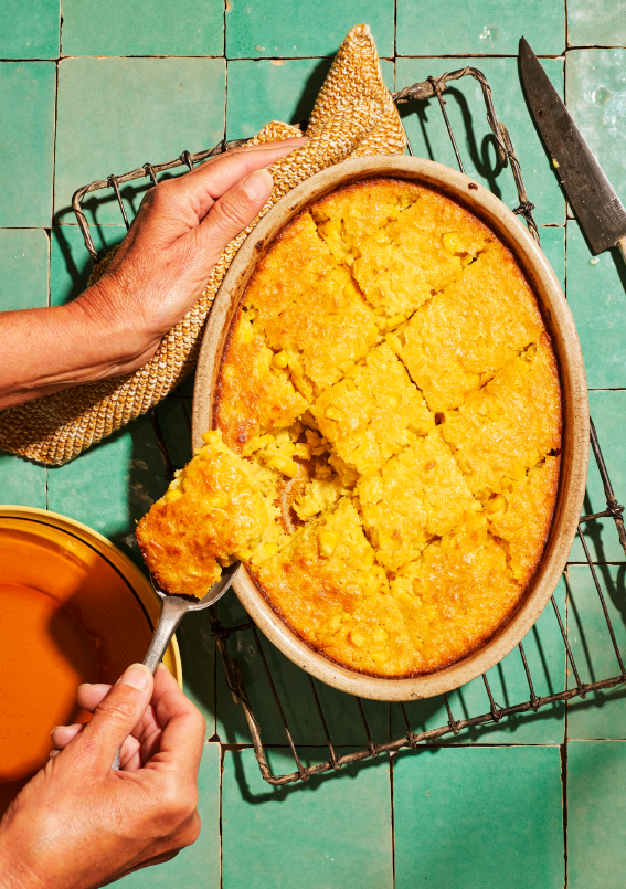 Sweetcorn cake (Pastel de elote)